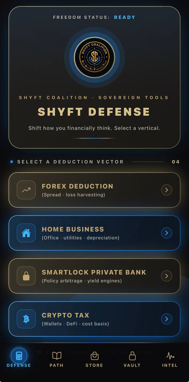 SHYFT Defense — select a deduction vector module